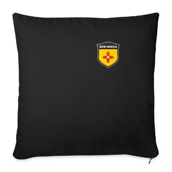 Nouveau-Mexique - Housse de coussin décorative 45 x 45 cm - noir - Devant