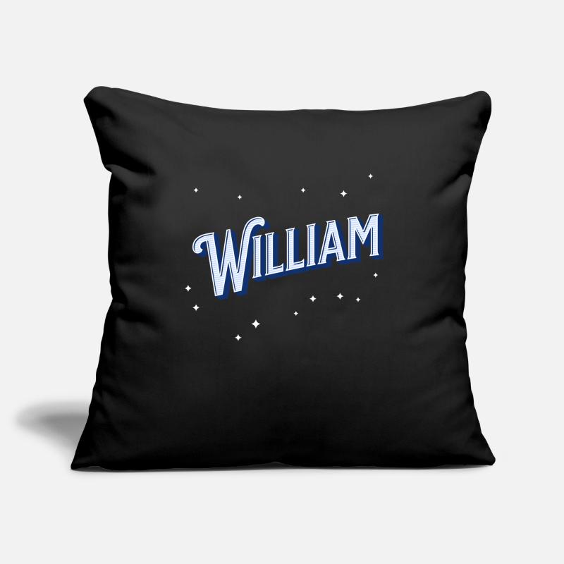William name personalized Sofa pillowcase 17,3'' x 17,3'' (45 x 45 cm)