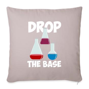Laissez tomber la science de base - Housse de coussin décorative 45 x 45 cm - taupe clair - Devant