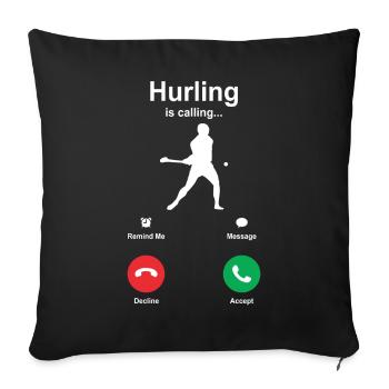 Skid - Sofa pillowcase 17,3'' x 17,3'' (45 x 45 cm) - black - Front