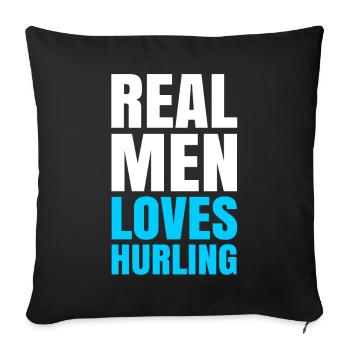 Skid - Sofa pillowcase 17,3'' x 17,3'' (45 x 45 cm) - black - Front