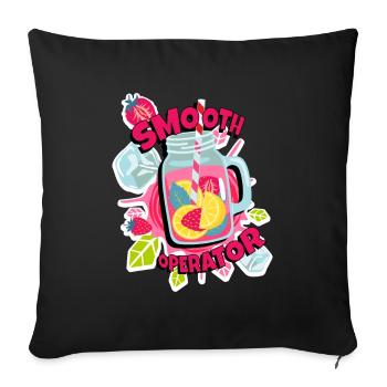 Smooth Operator Smoothies Smoothie - Sofa pillowcase 17,3'' x 17,3'' (45 x 45 cm) - black - Front