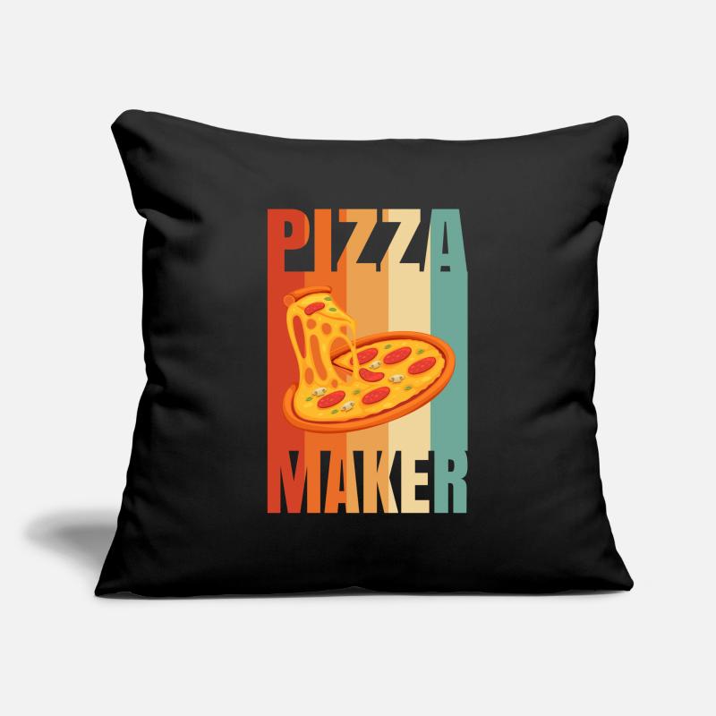 Pizza Maker Pizza Maker Pizza Love Sofa pillowcase 17,3'' x 17,3'' (45 x 45 cm)
