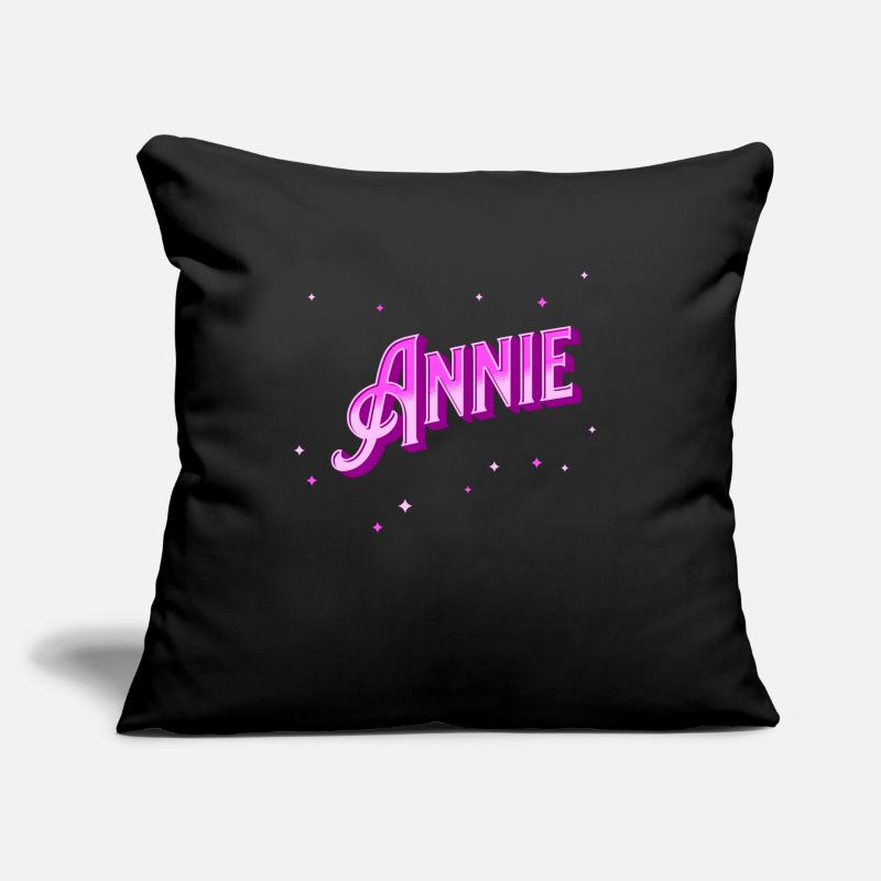 Annie name personalized Sofa pillowcase 17,3'' x 17,3'' (45 x 45 cm)