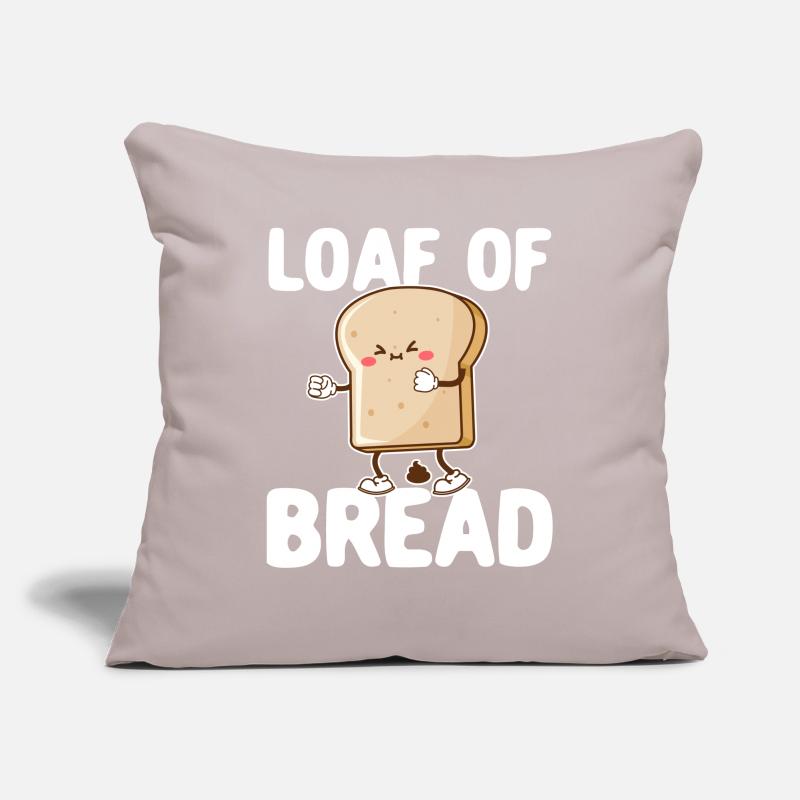 Funny bread baker Sofa pillowcase 17,3'' x 17,3'' (45 x 45 cm)