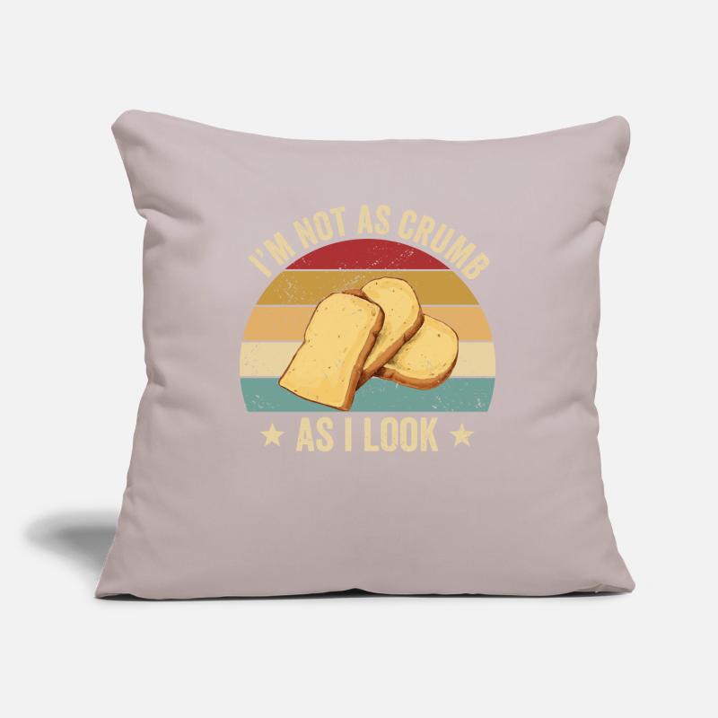 Lustiger Brotbacken-Bäcker Sofakissenbezug 45 x 45 cm