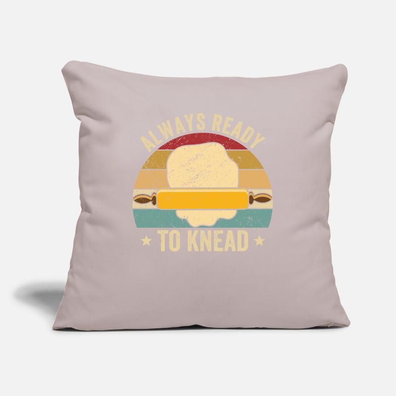 Funny bread baker Sofa pillowcase 17,3'' x 17,3'' (45 x 45 cm)