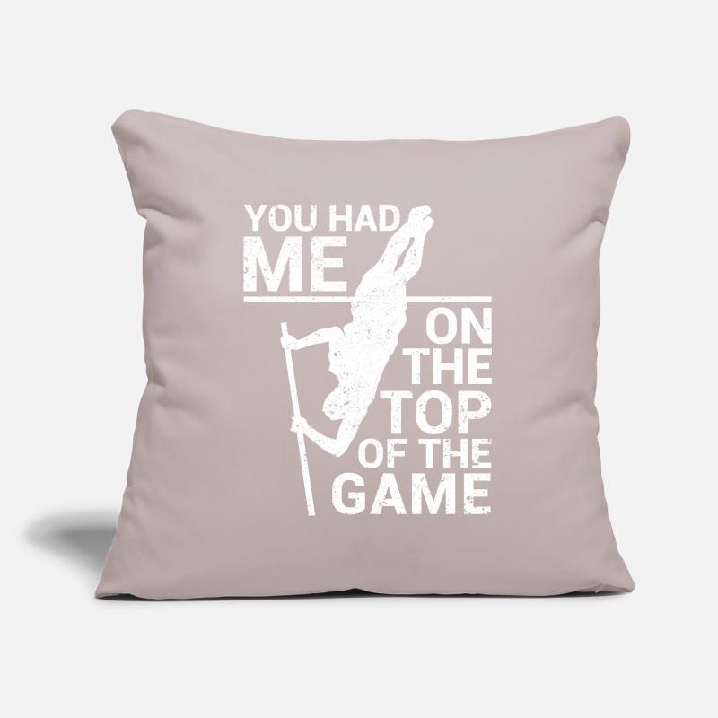 Fun Pole Vault Pole Vault Sofa pillowcase 17,3'' x 17,3'' (45 x 45 cm)