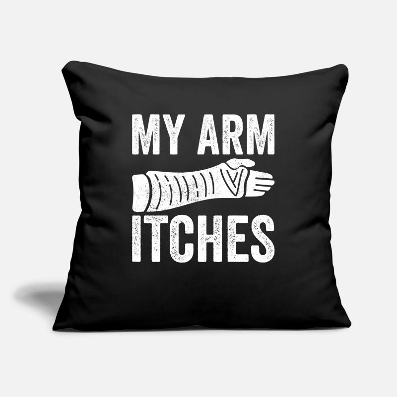 Bras cassé Housse de coussin décorative 45 x 45 cm