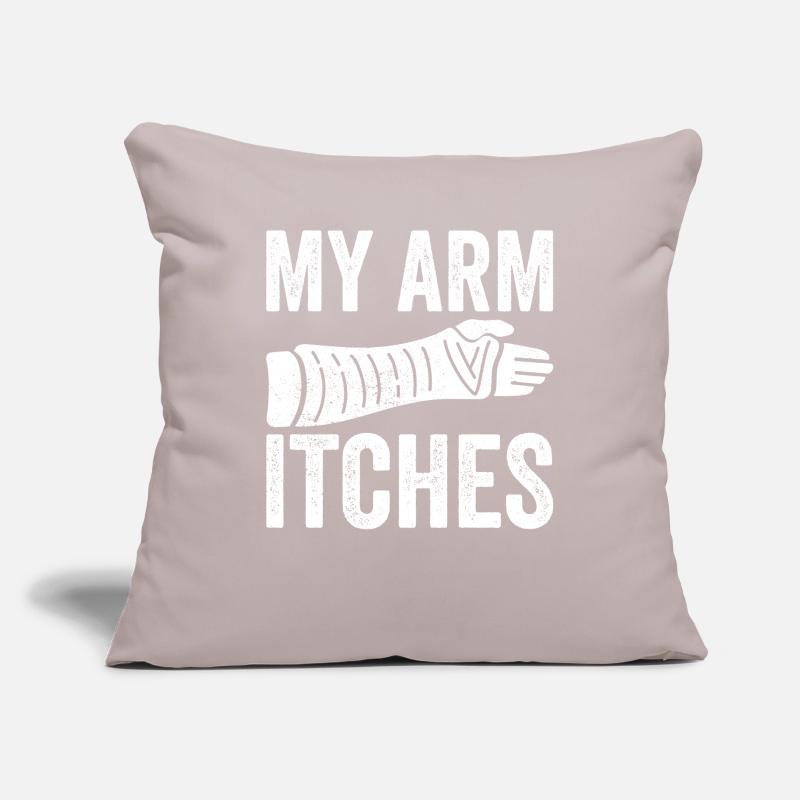 Bras cassé Housse de coussin décorative 45 x 45 cm