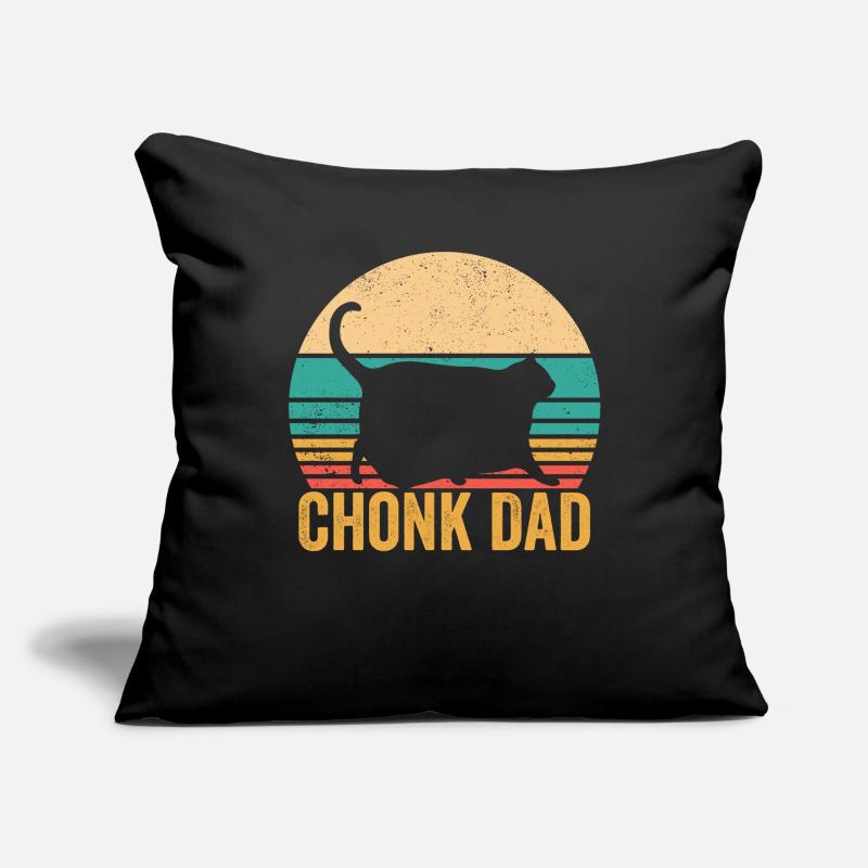 Chonk Meme Katze Chonk Dad Sofakissenbezug 45 x 45 cm