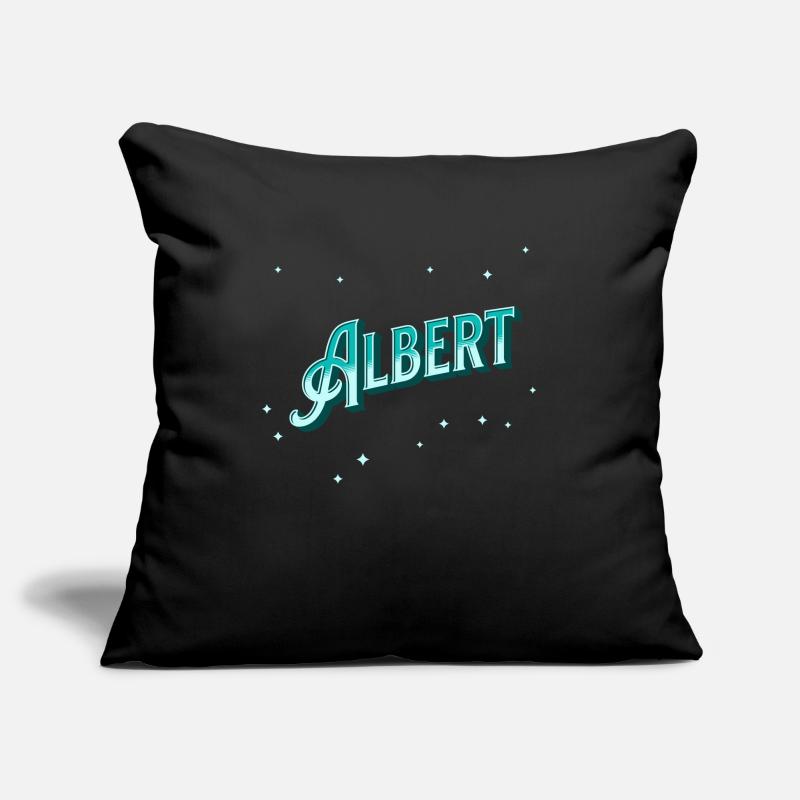 Albert name personalized Sofa pillowcase 17,3'' x 17,3'' (45 x 45 cm)
