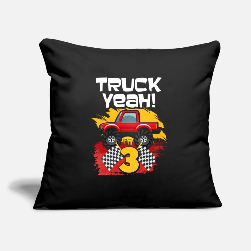 3rd birthday Sofa pillowcase 17,3'' x 17,3'' (45 x 45 cm)