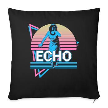 Echo Göttin Antike Griechisch Griechische Mytholog - Sofakissenbezug 45 x 45 cm - Schwarz - Vorne
