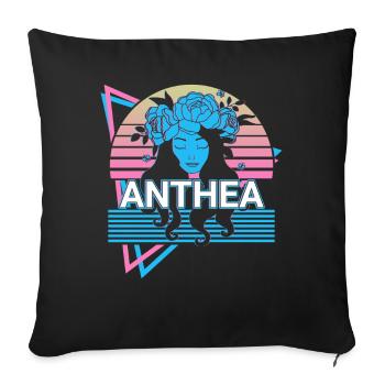 Anthea Göttin Antike Griechisch Griechische Mythol - Sofakissenbezug 45 x 45 cm - Schwarz - Vorne