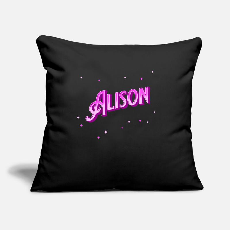 Alison name personalized Sofa pillowcase 17,3'' x 17,3'' (45 x 45 cm)