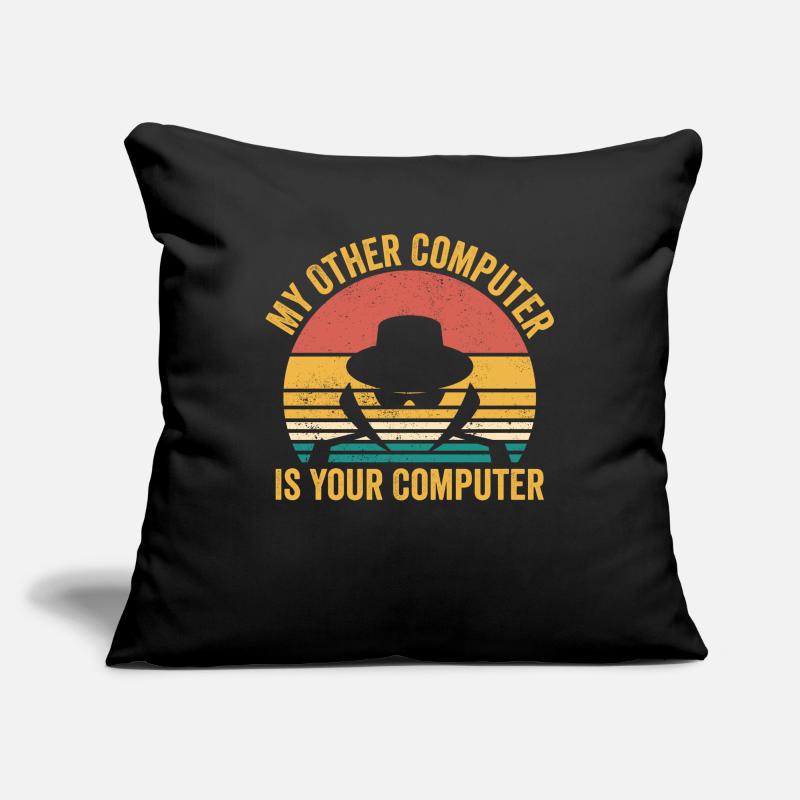 Funny Cybersecurity Computer Sicherheit Sofakissenbezug 45 x 45 cm