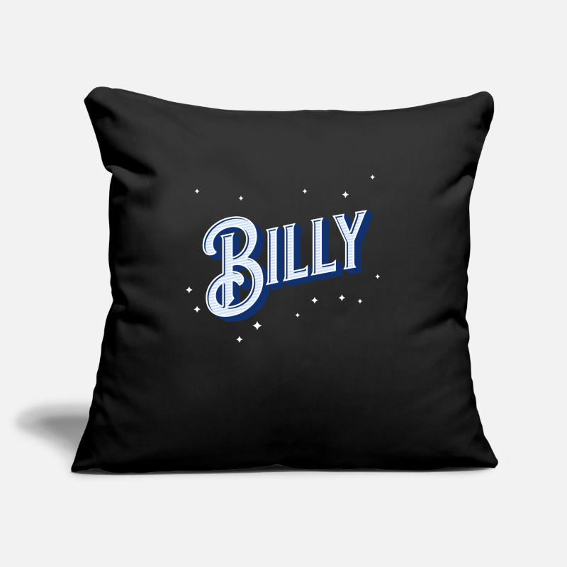 Billy name personalized Sofa pillowcase 17,3'' x 17,3'' (45 x 45 cm)
