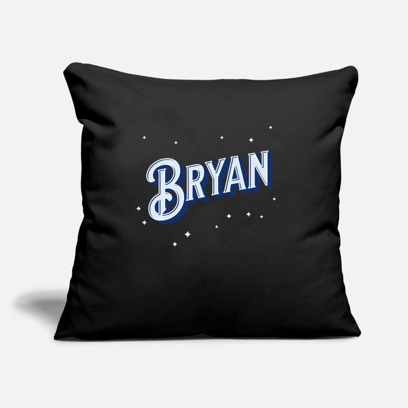 Bryan name personalized Sofa pillowcase 17,3'' x 17,3'' (45 x 45 cm)