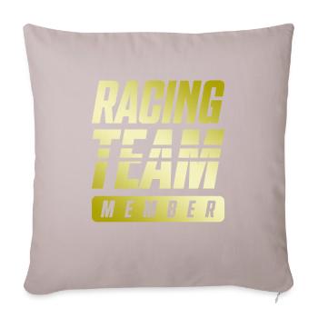 Racing Team - Sofa pillowcase 17,3'' x 17,3'' (45 x 45 cm) - light taupe - Front