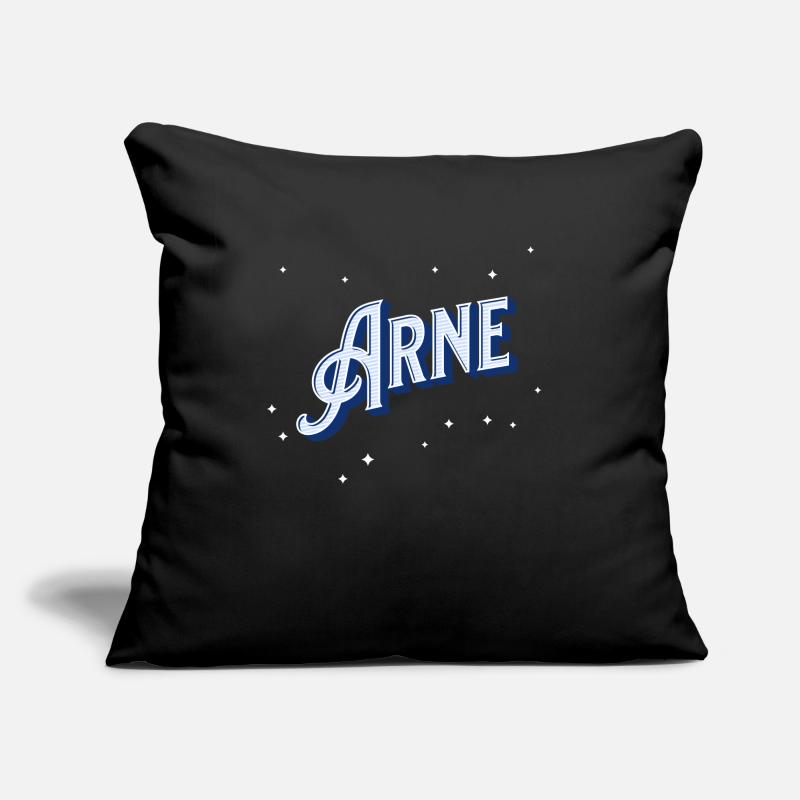 Arne name personalized Sofa pillowcase 17,3'' x 17,3'' (45 x 45 cm)