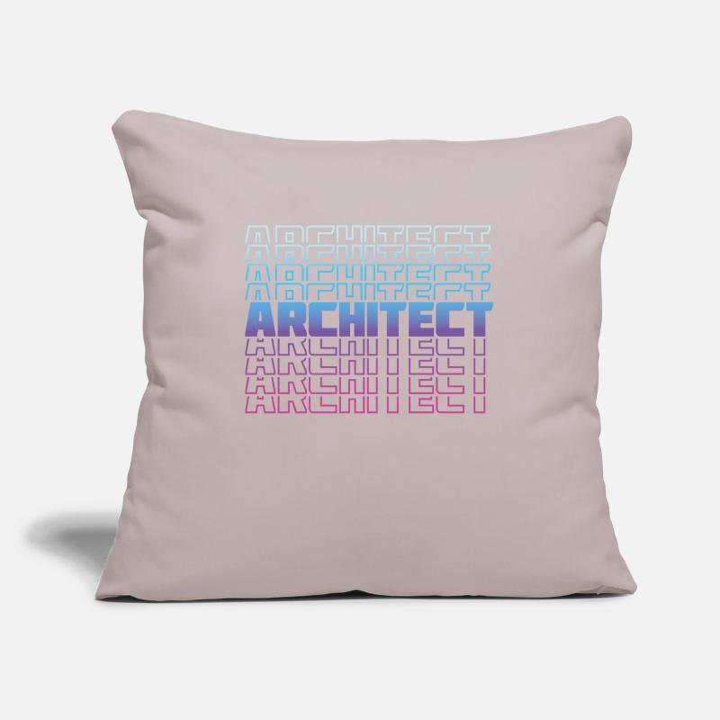 Architect Architect Architecture Building Sofa pillowcase 17,3'' x 17,3'' (45 x 45 cm)