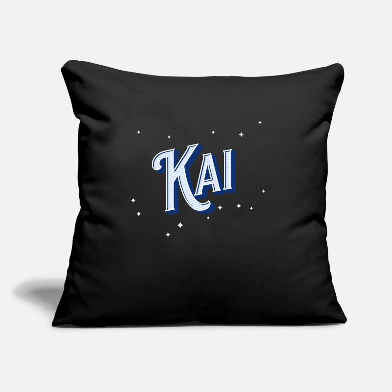 Kai name personalized Sofa pillowcase 17,3'' x 17,3'' (45 x 45 cm)