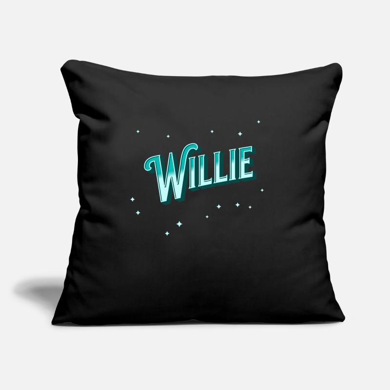 Willie name personalized Sofa pillowcase 17,3'' x 17,3'' (45 x 45 cm)