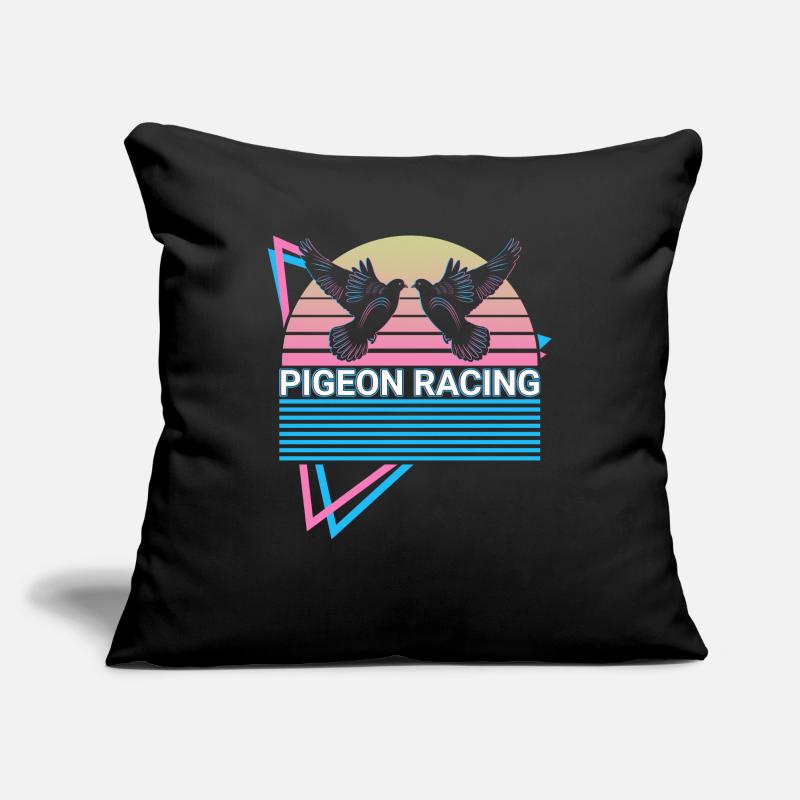 Pigeon racing retro Sofa pillowcase 17,3'' x 17,3'' (45 x 45 cm)