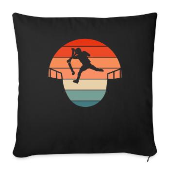 Scooter Scooter Scooter Cadeau - Housse de coussin décorative 45 x 45 cm - noir - Devant