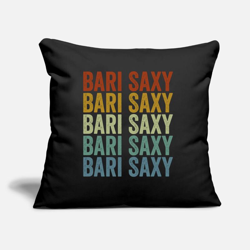 Bari Saxy Baritone Saxophone Bari Saxophonist Sofa pillowcase 17,3'' x 17,3'' (45 x 45 cm)
