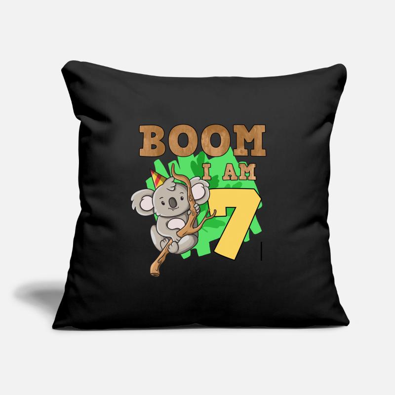 7th Birthday Koala Sofa pillowcase 17,3'' x 17,3'' (45 x 45 cm)