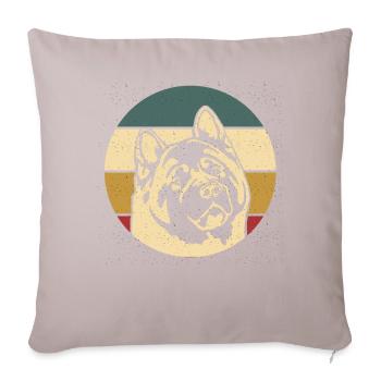 Aktia - Sofa pillowcase 17,3'' x 17,3'' (45 x 45 cm) - light taupe - Front