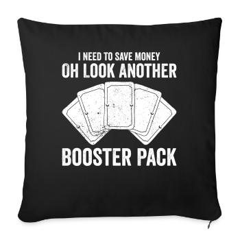 Funny Trading Card Game TCG - Sofa pillowcase 17,3'' x 17,3'' (45 x 45 cm) - black - Front