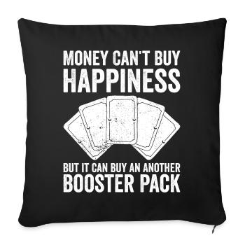 Funny Trading Card Game TCG - Sofa pillowcase 17,3'' x 17,3'' (45 x 45 cm) - black - Front