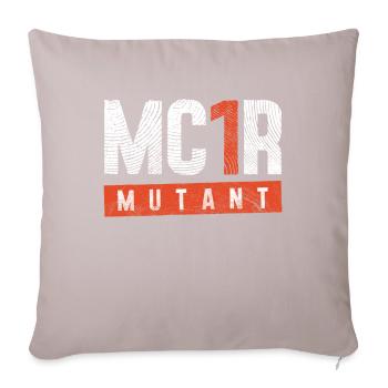 MC1R Mutant Redhead Red Hair - Sofa pillowcase 17,3'' x 17,3'' (45 x 45 cm) - light taupe - Front
