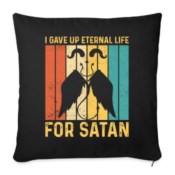 Funny ex-Mormon LDS Exmo - Sofa pillowcase 17,3'' x 17,3'' (45 x 45 cm) - black - Front