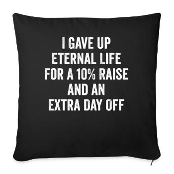 Funny ex-Mormon LDS Exmo - Sofa pillowcase 17,3'' x 17,3'' (45 x 45 cm) - black - Front