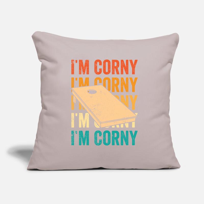 Funny Cornhole Corn Hole Retro Sofa pillowcase 17,3'' x 17,3'' (45 x 45 cm)