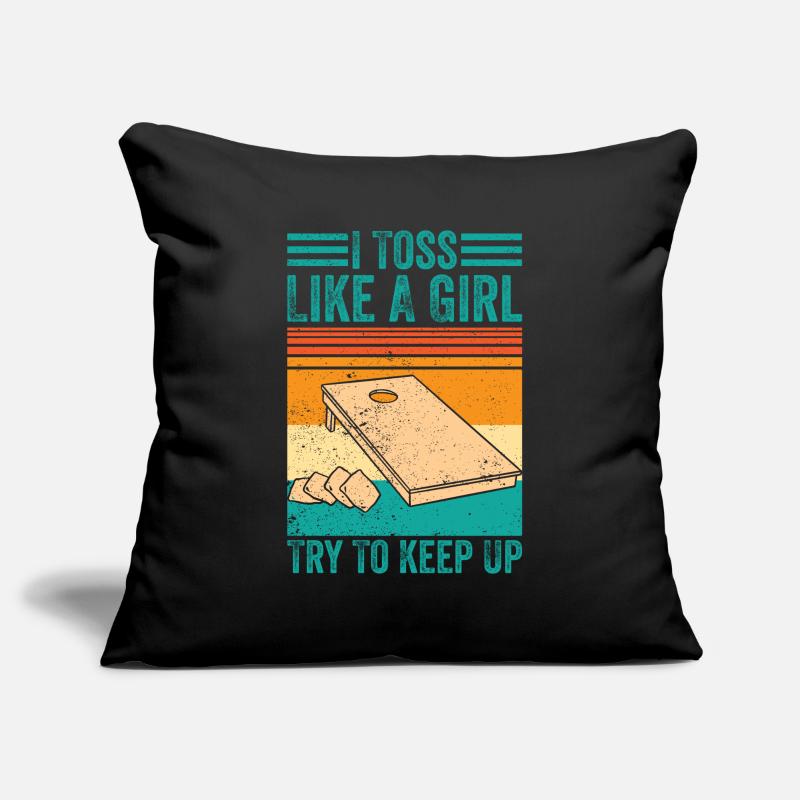 Funny Cornhole Corn Hole Sofa pillowcase 17,3'' x 17,3'' (45 x 45 cm)