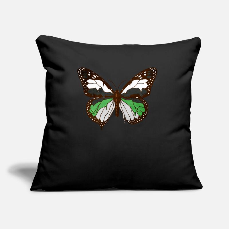 Demiromantic Pride Flag Butterfly Subtle L Sofa pillowcase 17,3'' x 17,3'' (45 x 45 cm)