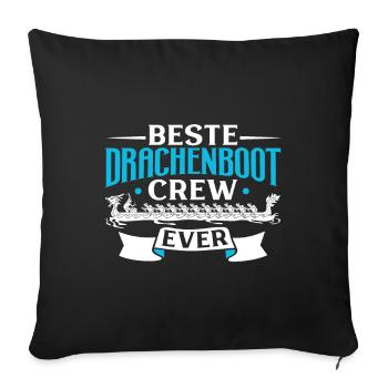 Best Dragon Boat Crew - Sofa pillowcase 17,3'' x 17,3'' (45 x 45 cm) - black - Front