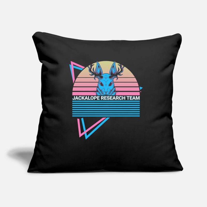 Schakalope Retro Kryptide Sofakissenbezug 45 x 45 cm