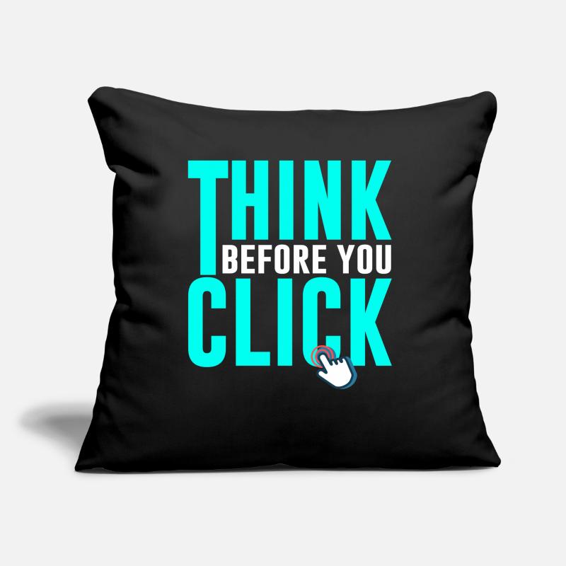 Cybersecurity, Hacking, IT Sofa pillowcase 17,3'' x 17,3'' (45 x 45 cm)