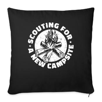 Scout - Sofa pillowcase 17,3'' x 17,3'' (45 x 45 cm) - black - Front