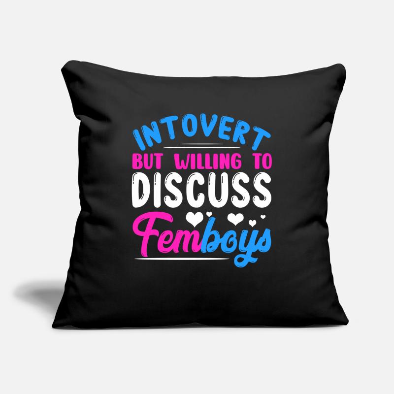 Crossdressing Sofa pillowcase 17,3'' x 17,3'' (45 x 45 cm)