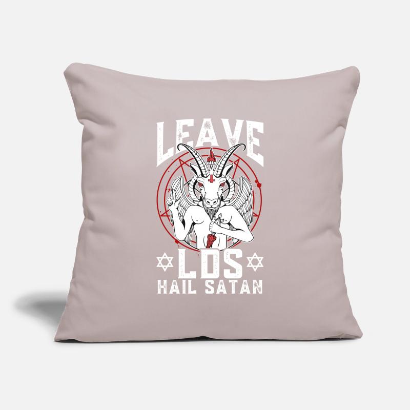 Ex-Mormon Post-Mormon Exmo Housse de coussin décorative 45 x 45 cm