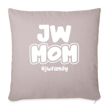 Témoins de Jéhovah - Housse de coussin décorative 45 x 45 cm - taupe clair - Devant
