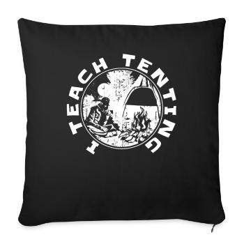 Pfadfinder - Sofakissenbezug 45 x 45 cm - Schwarz - Vorne