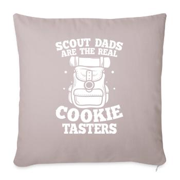 Boy Scout Cookies - Housse de coussin décorative 45 x 45 cm - taupe clair - Devant